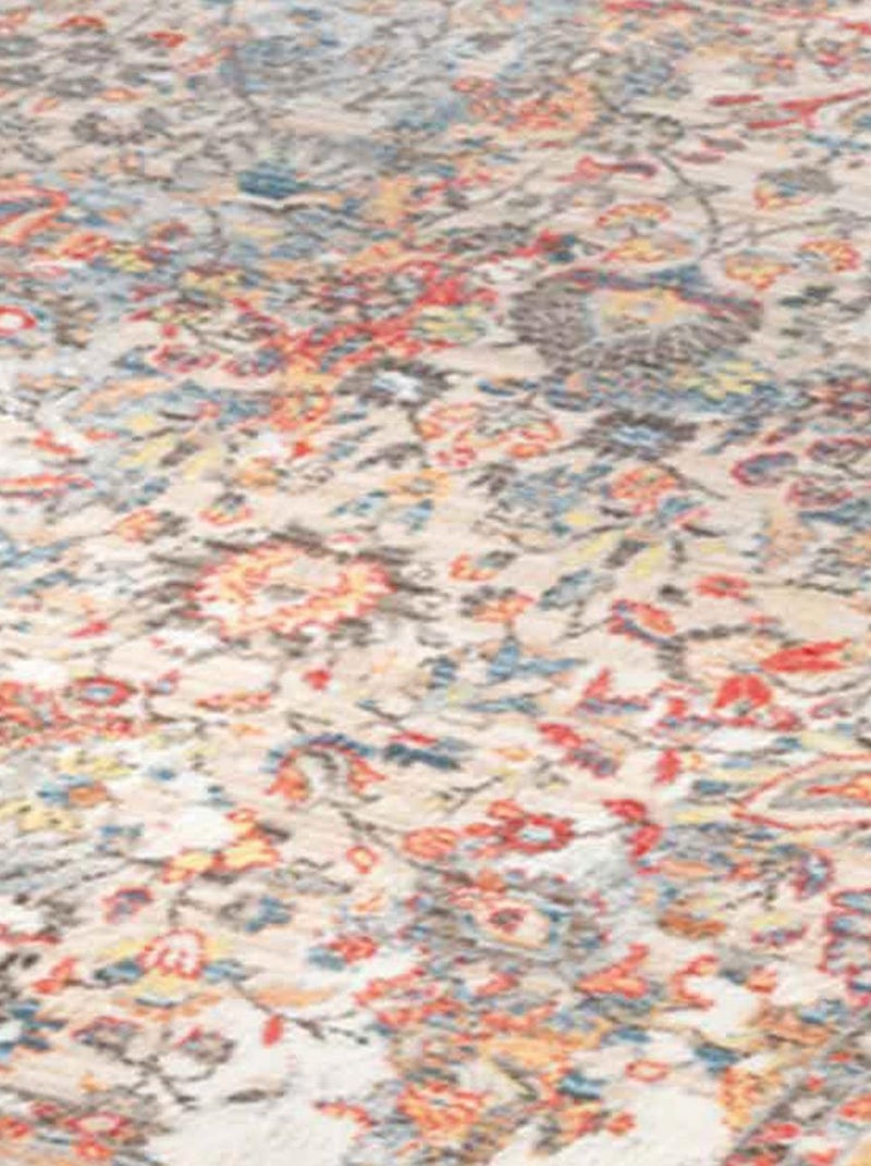 Tapis salon et chambre tissé motif oriental Baia Multicolore - Kiabi