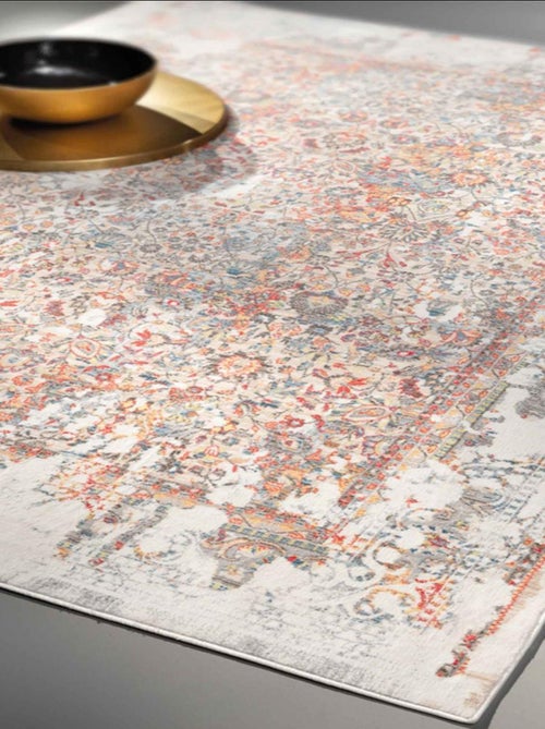 Tapis salon et chambre tissé motif oriental Baia - Kiabi