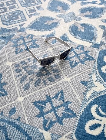 Tapis salon et chambre tissé motif oriental LYN49 TCHIMETO