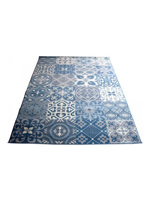 Tapis salon et chambre tissé motif oriental LYN49 TCHIMETO - Kiabi