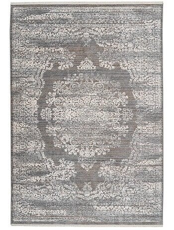Tapis salon et chambre tissé motif oriental MEDALLIA