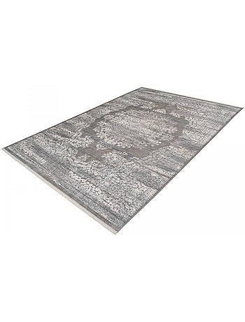 Tapis salon et chambre tissé motif oriental MEDALLIA