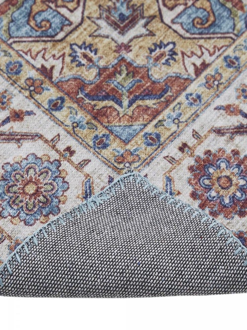 Tapis salon et chambre tissé motif oriental NIKEL - Kiabi