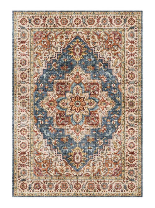 Tapis salon et chambre tissé motif oriental VIVACE 1 - Kiabi Tapis salon et chambre tissé motif oriental VIVACE 1 - Kiabi