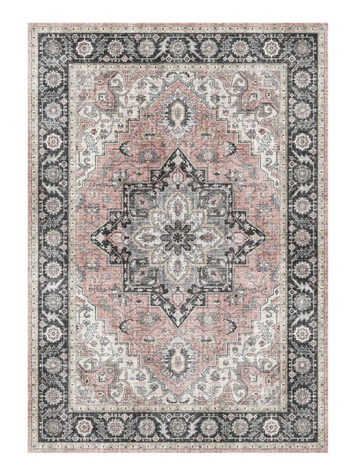 Tapis salon et chambre tissé motif oriental VIVACE 3 - Kiabi Tapis salon et chambre tissé motif oriental VIVACE 3 - Kiabi