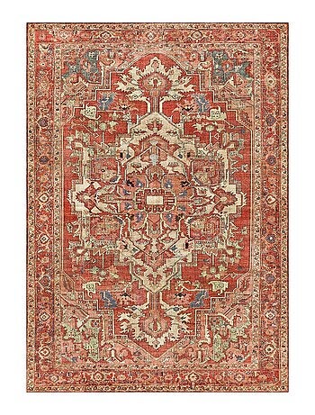 Tapis salon et chambre tissé motif oriental VIVACE 4