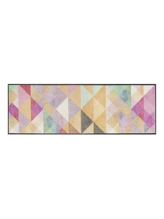 Tapis salon et chambre tissé motif pastel SNORRE