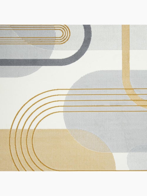 Tapis salon et chambre tissé motif rétro-vintage lyn49 courbla - Kiabi Tapis salon et chambre tissé motif rétro-vintage lyn49 courbla - Kiabi