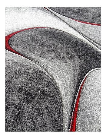 Tapis salon et chambre tissé Motif rond GARCA