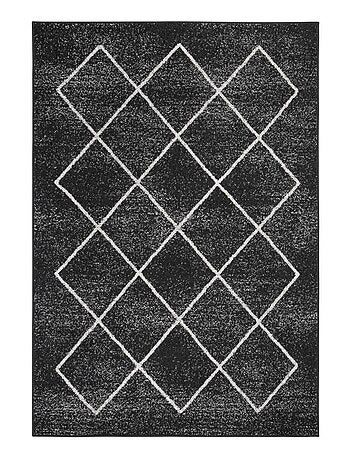 Tapis salon et chambre tissé motif scandinave BALANIA