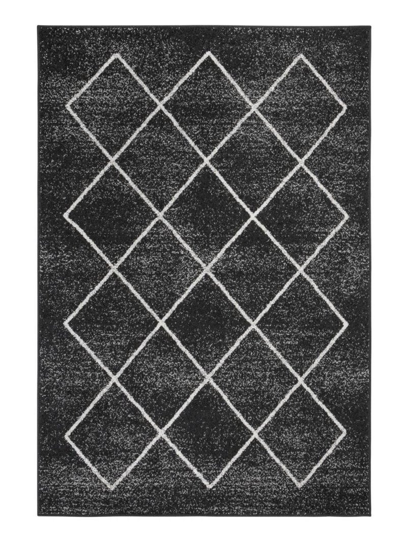 Tapis salon et chambre tissé motif scandinave BALANIA Gris - Kiabi
