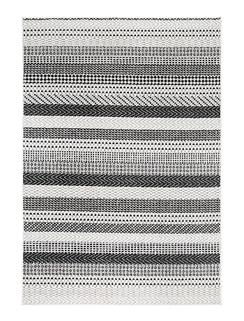 Tapis salon et chambre tissé motif scandinave BILINIA