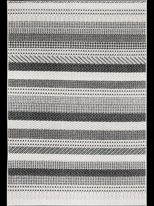 Tapis salon et chambre tissé motif scandinave BILINIA - Kiabi