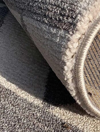 Tapis salon et chambre tissé motif scandinave CHEYANE