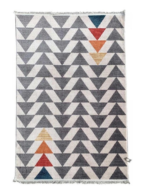 Tapis salon et chambre tissé motif scandinave CHEYANE - Kiabi