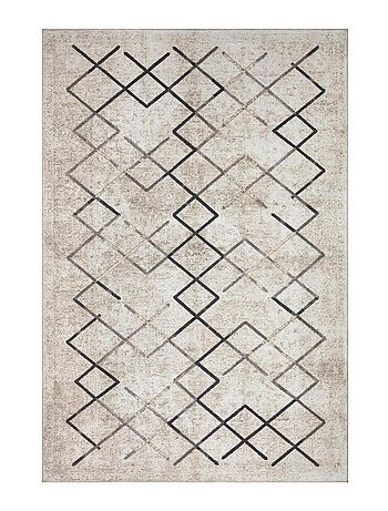 Tapis salon et chambre tissé motif scandinave JOINTA