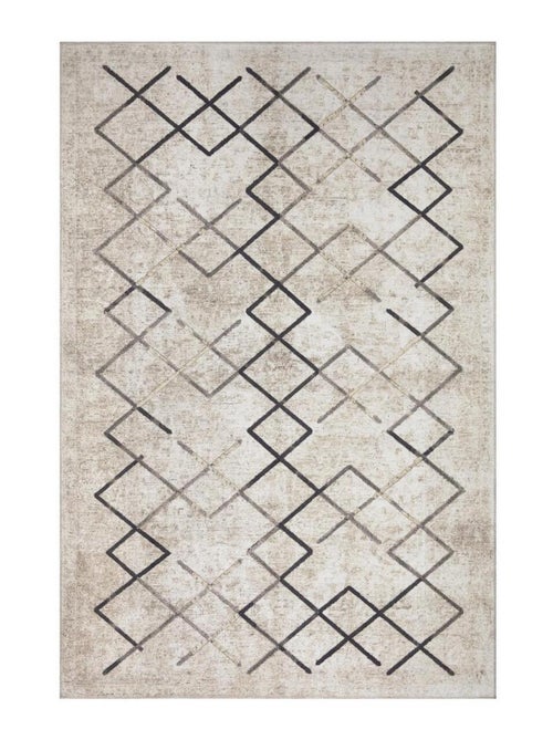 Tapis salon et chambre tissé motif scandinave JOINTA - Kiabi