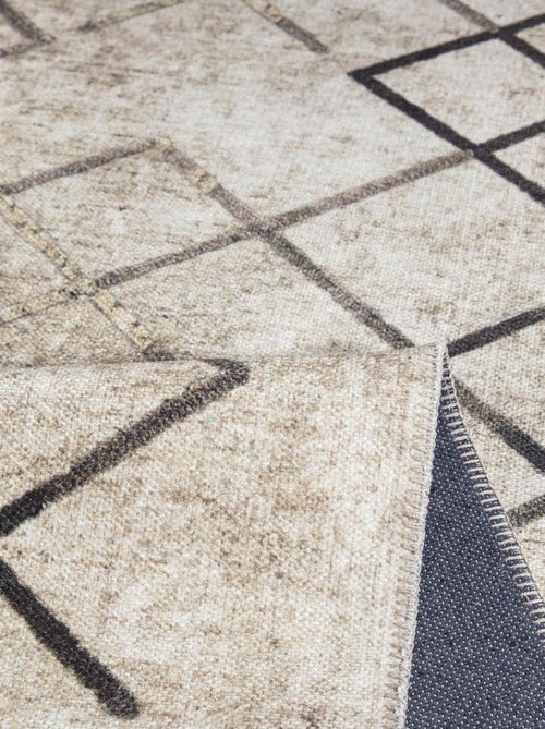 Tapis salon et chambre tissé motif scandinave JOINTA - Kiabi