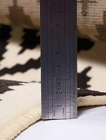 Tapis salon et chambre tissé motif scandinave LYN1 ROMA