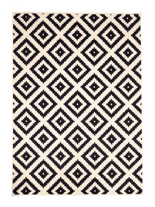 Tapis salon et chambre tissé motif scandinave LYN1 ROMA - Kiabi