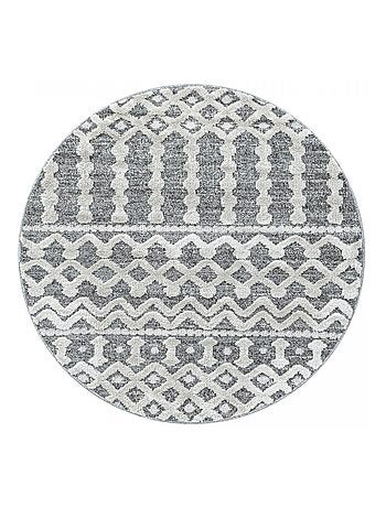 Tapis salon et chambre tissé motif scandinave PISTIOU