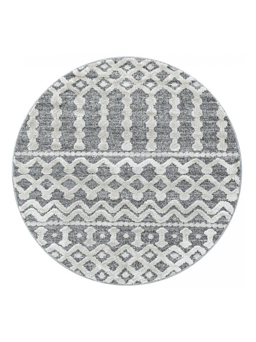 Tapis salon et chambre tissé motif scandinave PISTIOU - Kiabi