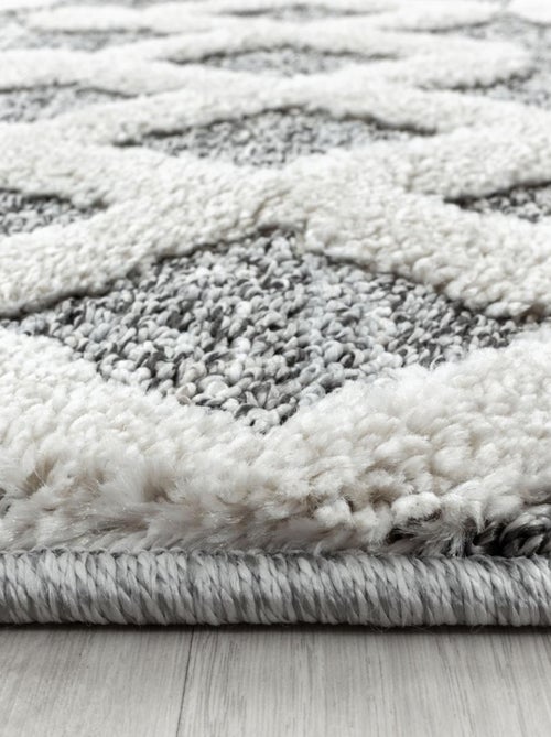 Tapis salon et chambre tissé motif scandinave PISTIOU - Kiabi