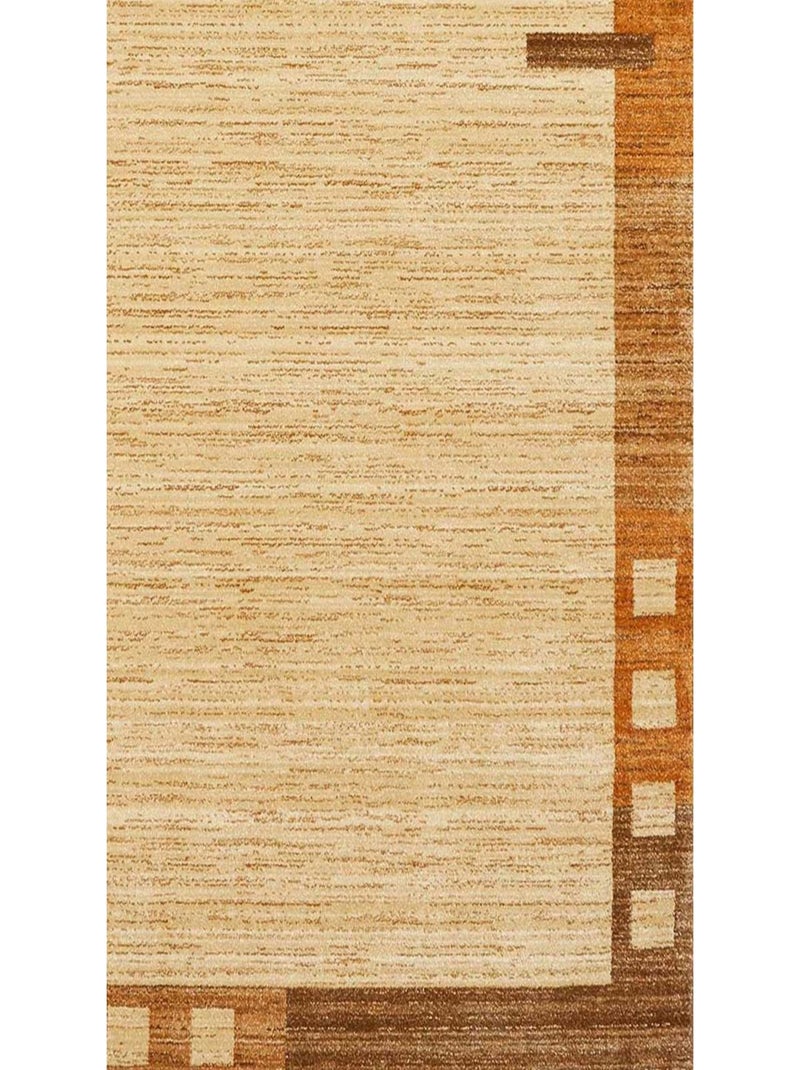 Tapis salon et chambre tissé motif simple CHOBAY 1 Beige - Kiabi