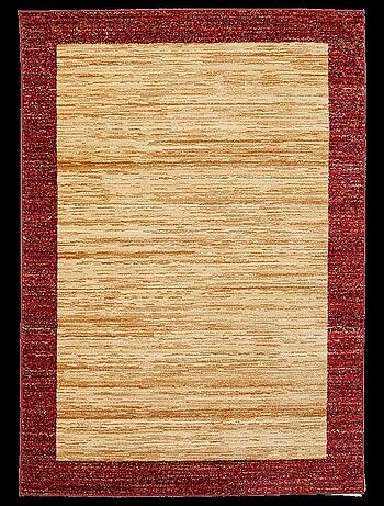 Tapis salon et chambre tissé motif simple CHOBAY 2