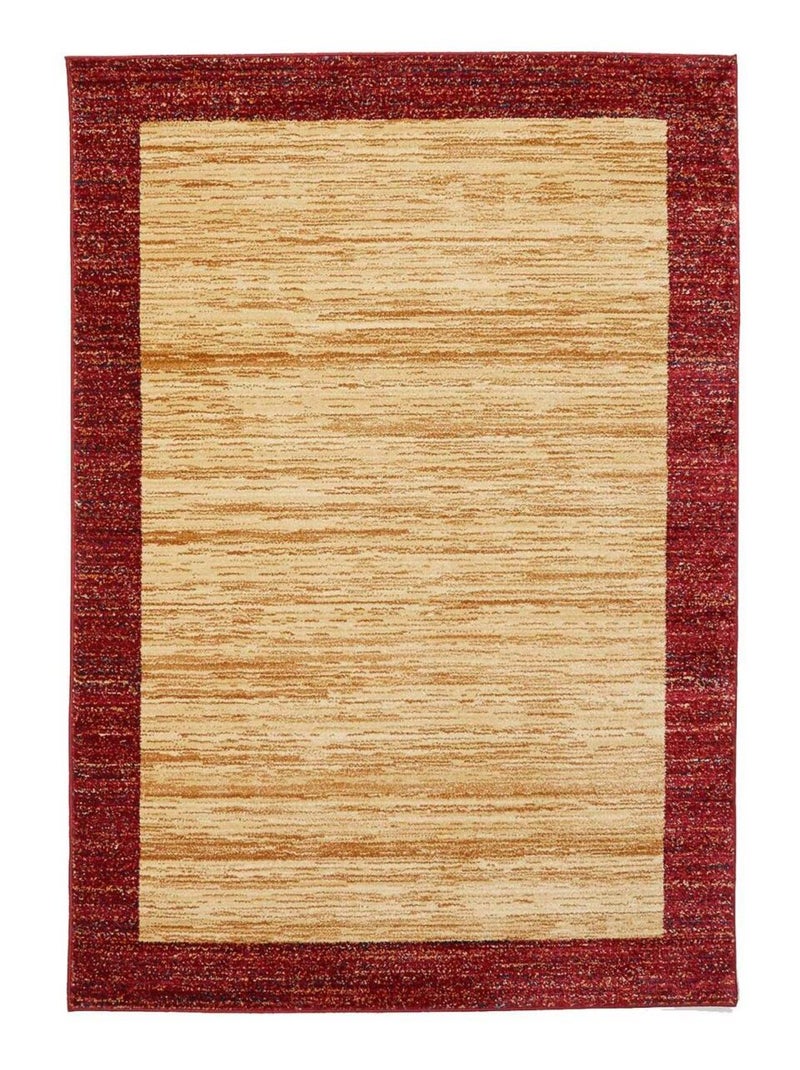 Tapis salon et chambre tissé motif simple CHOBAY 2 Beige - Kiabi