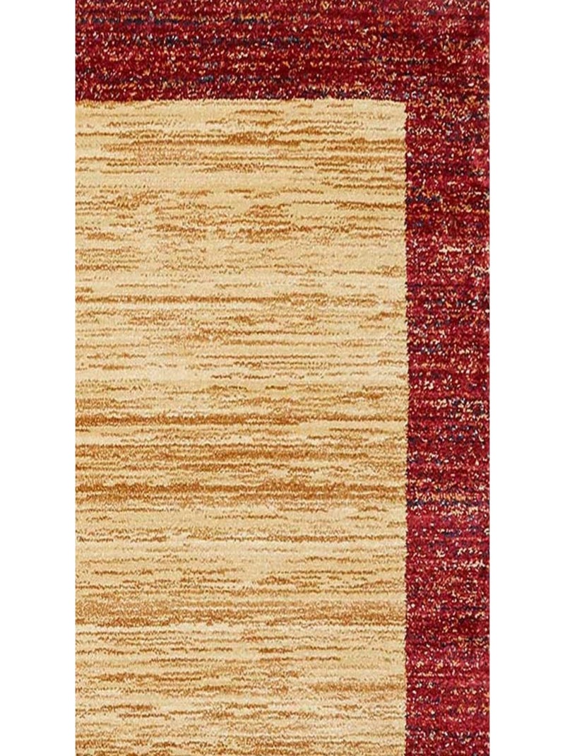 Tapis salon et chambre tissé motif simple CHOBAY 2 Beige - Kiabi