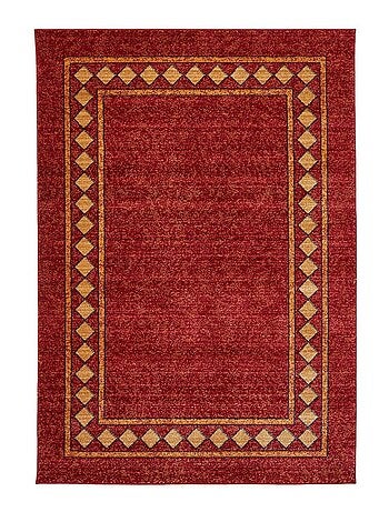 Tapis salon et chambre tissé motif simple CHOBAY 3