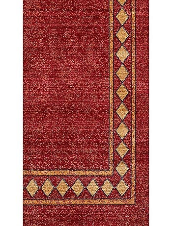 Tapis salon et chambre tissé motif simple CHOBAY 3