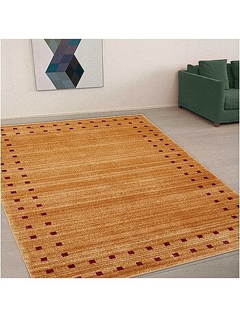 Tapis salon et chambre tissé motif simple CHOBAY 4