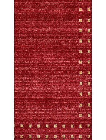 Tapis salon et chambre tissé motif simple CHOBAY 4