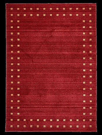 Tapis salon et chambre tissé motif simple CHOBAY 4