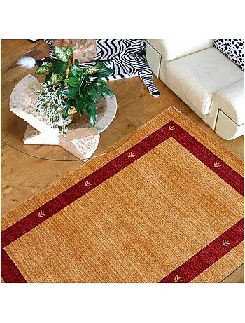 Tapis salon et chambre tissé motif simple CHOBAY 5