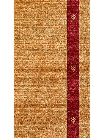 Tapis salon et chambre tissé motif simple CHOBAY 5