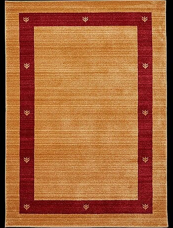Tapis salon et chambre tissé motif simple CHOBAY 5
