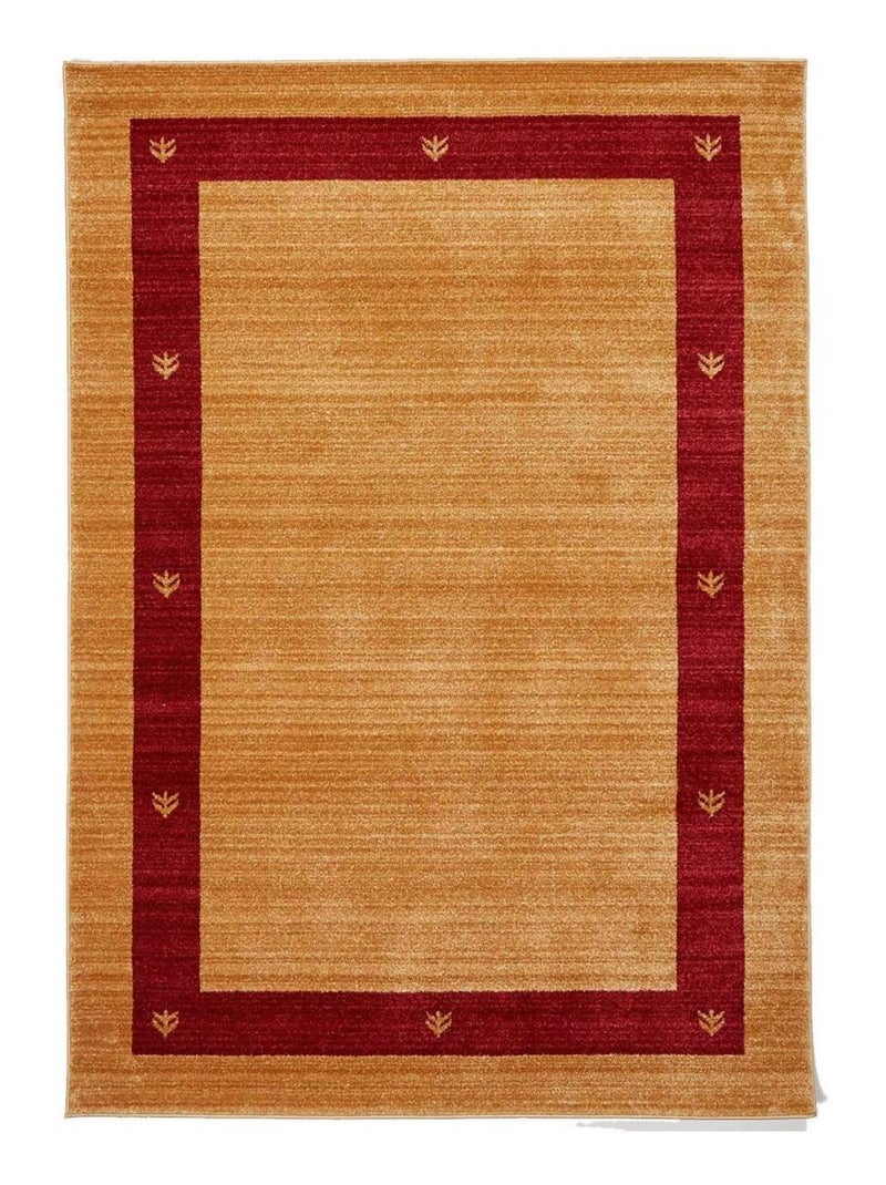 Tapis salon et chambre tissé motif simple CHOBAY 5 Beige - Kiabi