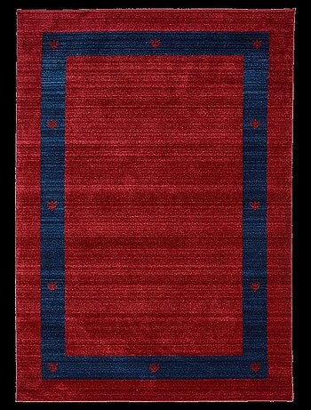Tapis salon et chambre tissé motif simple CHOBAY 5