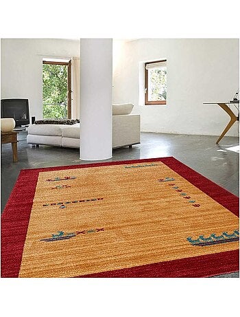 Tapis salon et chambre tissé motif simple CHOBAY 7
