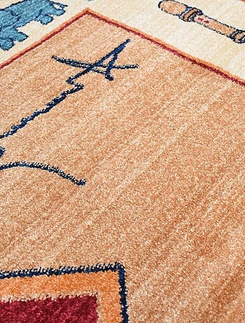 Tapis salon et chambre tissé motif simple CHOBAY 8