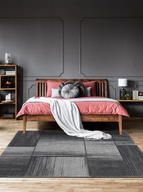 Tapis salon et chambre tissé motif simple DURUI - Kiabi