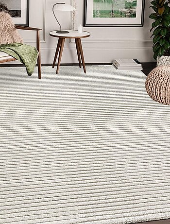 Tapis salon et chambre tissé motif simple LYN9 C