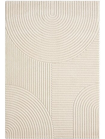 Tapis salon et chambre tissé motif simple LYN9 CERNAN