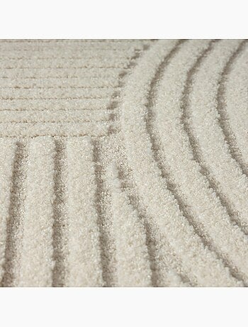 Tapis salon et chambre tissé motif simple LYN9 CERNAN