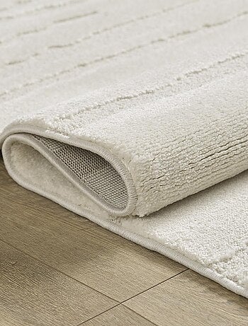 Tapis salon et chambre tissé motif simple LYN9 CERVAG