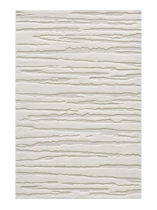 Tapis salon et chambre tissé motif simple LYN9 CERVAG - Kiabi