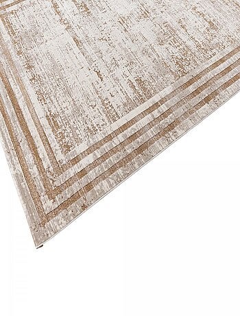 Tapis salon et chambre tissé motif simple PARISA